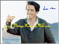 Image for Hugh Grant “Nine Months” Autographed (Autograph) “Champagne Toast/Toasting” Movie Scene Hand-Signed Color Photograph/Photo & COA (Certificate of Authenticity) <b><span style='color:red'>*****FIRST CLASS SHIPPING INCLUDED – DOMESTIC ORDERS ONLY!*****</span></b><span style='color:purple'>